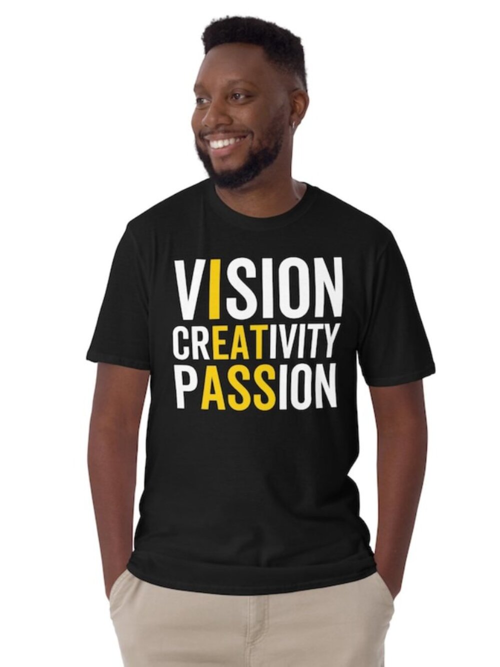 Vision Creativity Passion T-Shirt, humorous shirt, funny shirt, i eat ass shirt